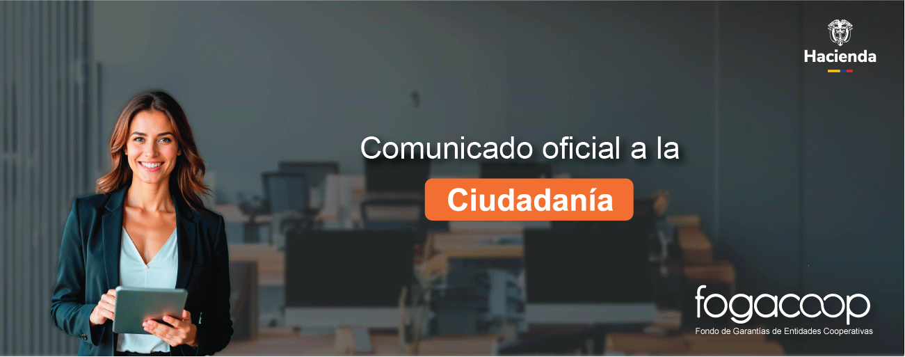 Comunicado Oficial a la ciudadanía